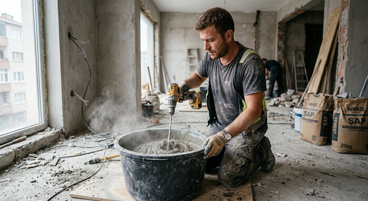 Uygulama Hazırlığı ve Malzeme Akışı