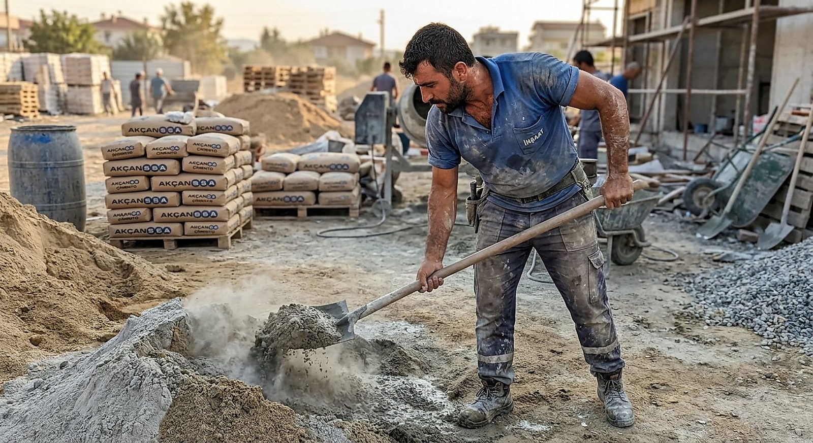 Çimento Şapı Şanlıurfa uygulaması
